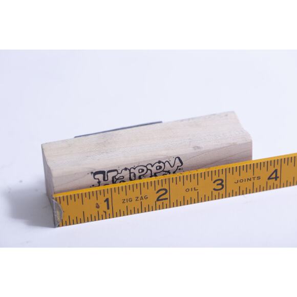 Happy Halloween Message Stamp, Funny Letters, Greetings, Paper Stamping - Picture 3 of 3